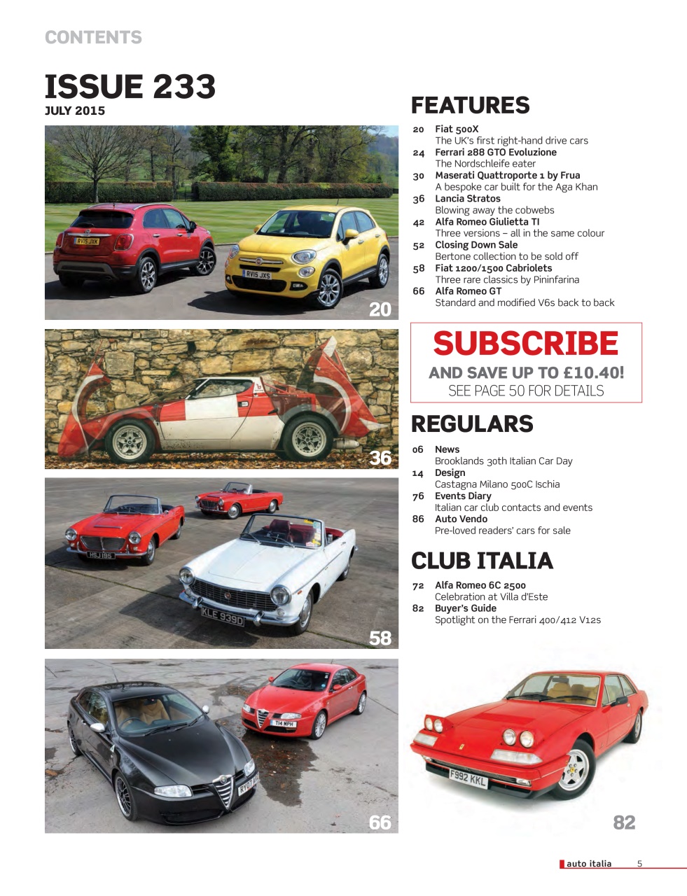 AutoItalia Magazine Preview Pages