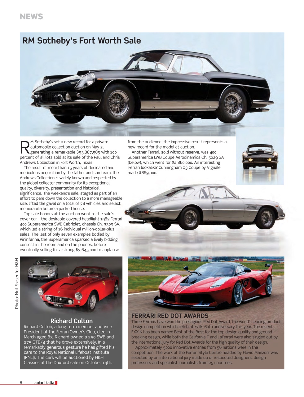 AutoItalia Magazine Preview Pages