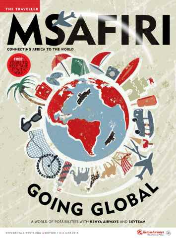 MSAFIRI – Kenya Airways Inflight issue June 2015