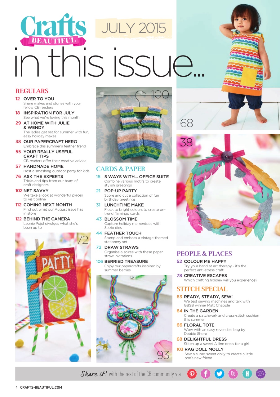 Crafts Beautiful Preview Pages