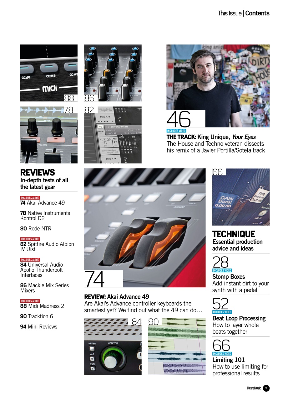 Future Music Preview Pages