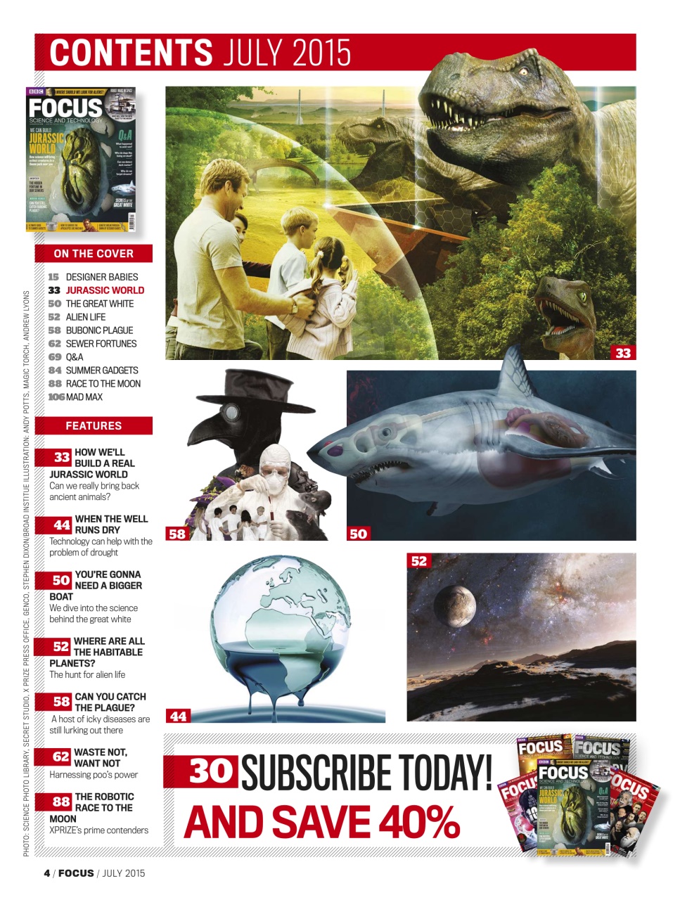 BBC Science Focus Magazine Preview Pages