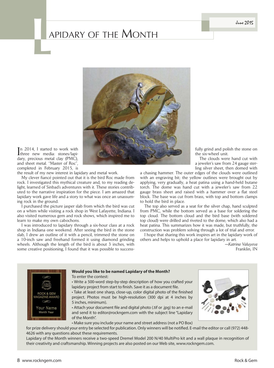 Rock&Gem Magazine Preview Pages