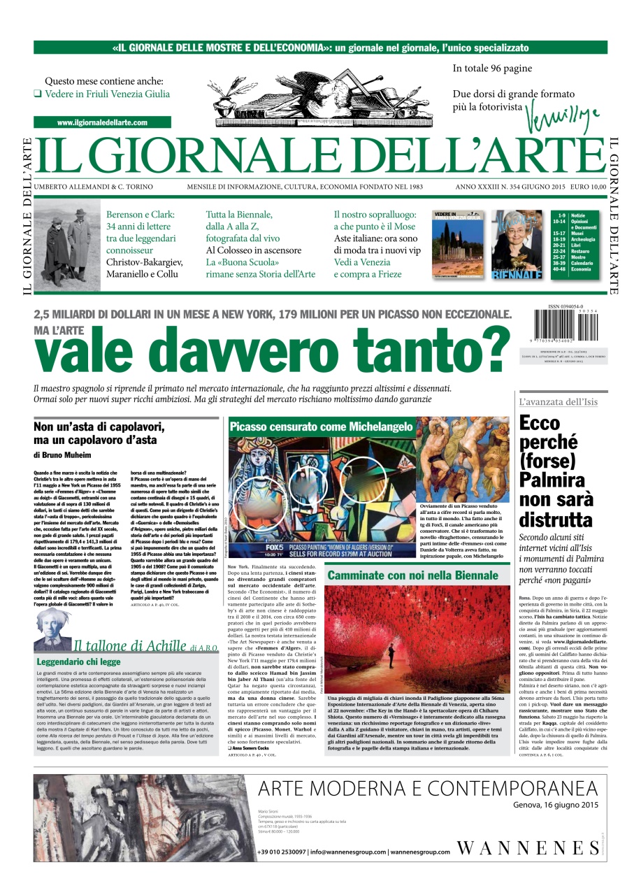 Il Giornale Dell’Arte Preview Pages