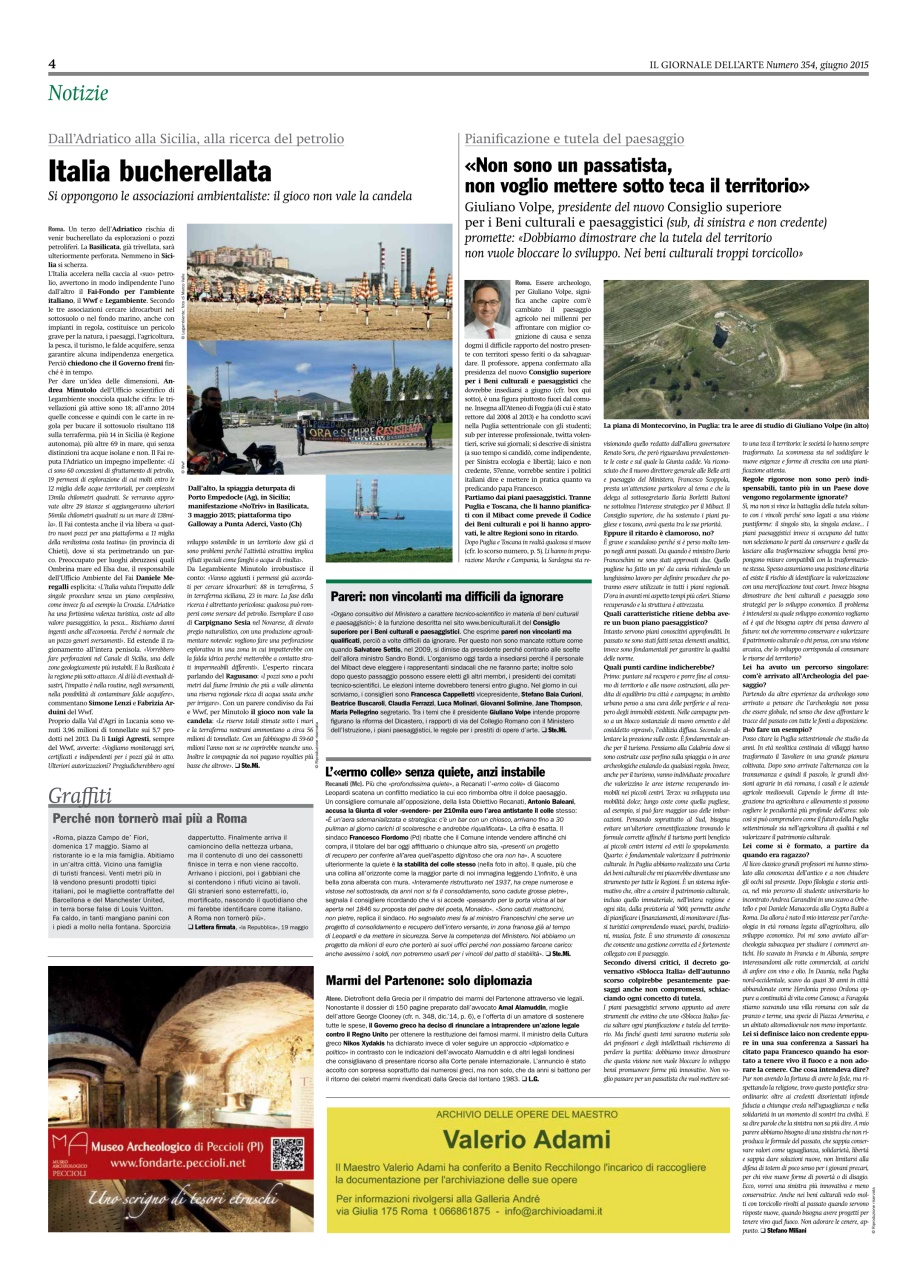 Il Giornale Dell’Arte Preview Pages