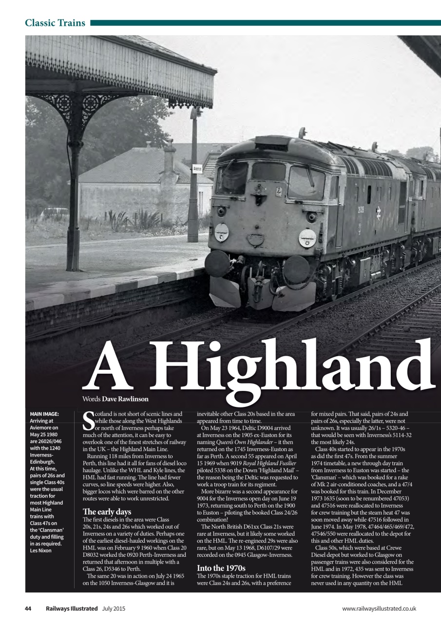 Railways Illustrated Preview Pages
