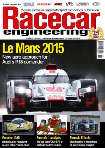 Racecar Engineering issue July 2015