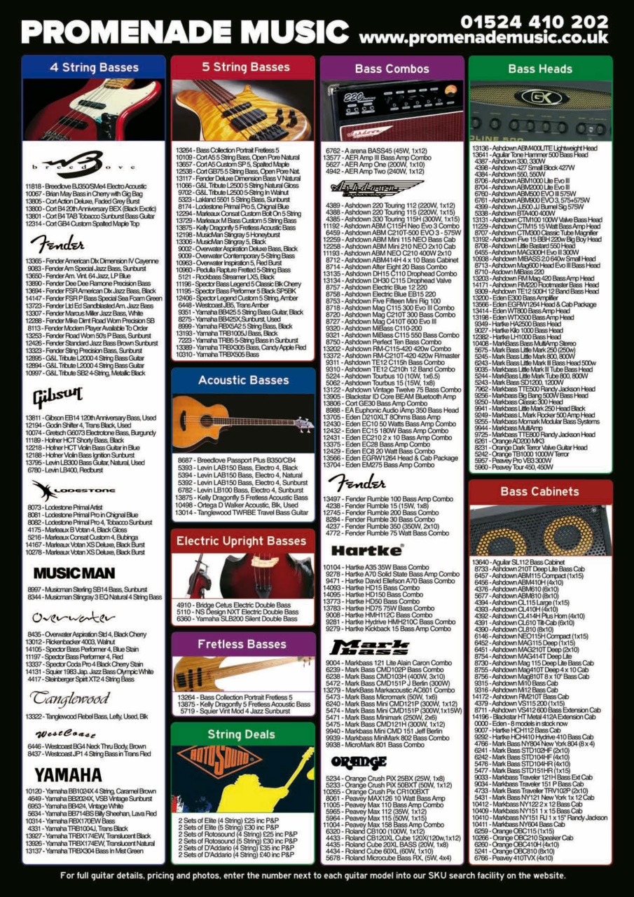 Bass Player UK Preview Pages