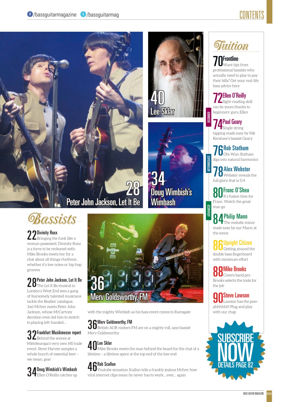 Bass Player UK Preview Pages
