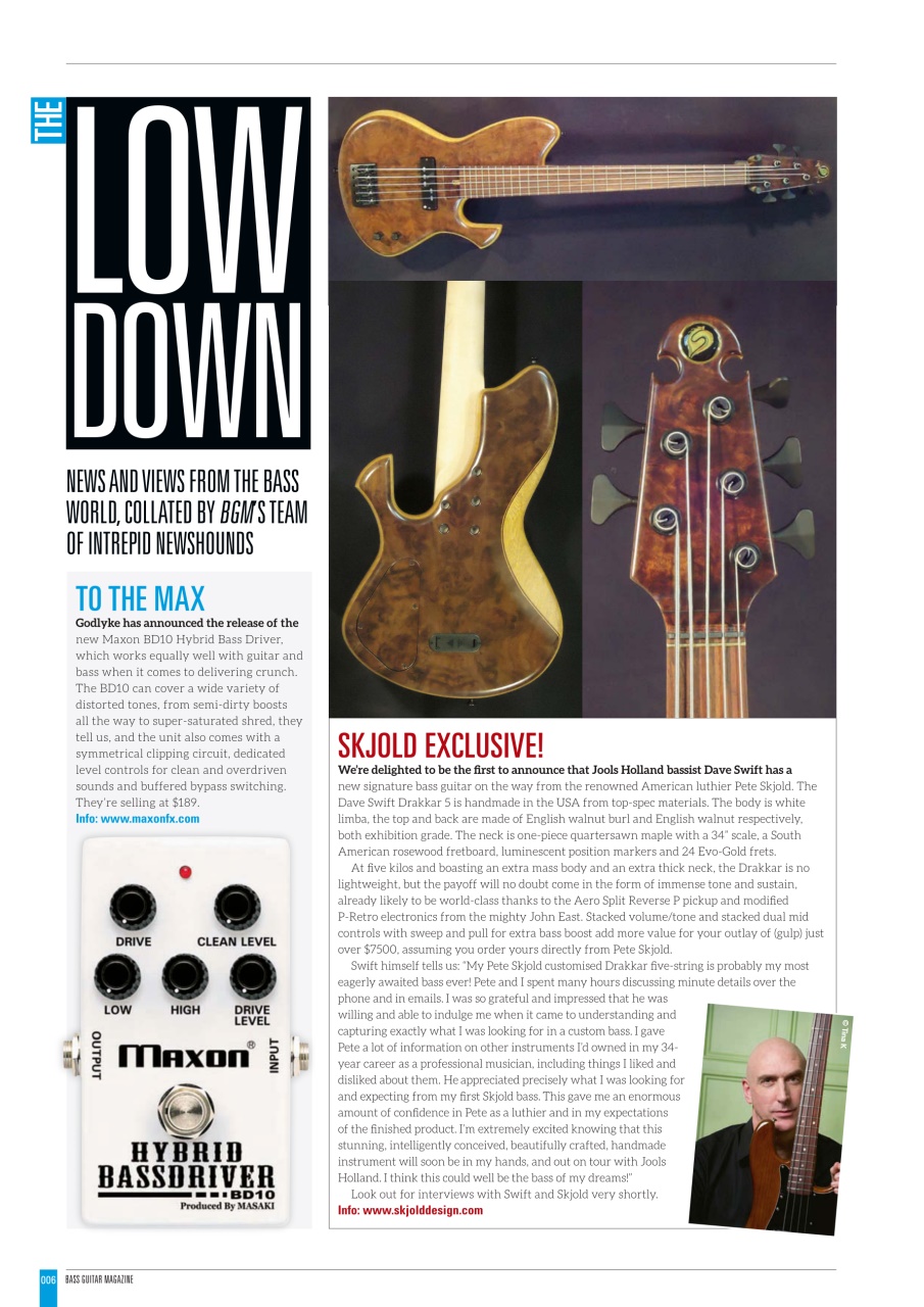 Bass Player UK Preview Pages