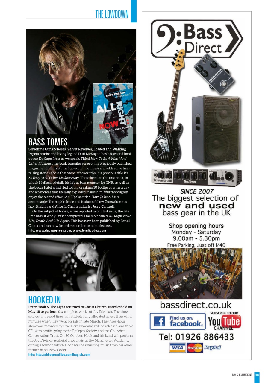 Bass Player UK Preview Pages