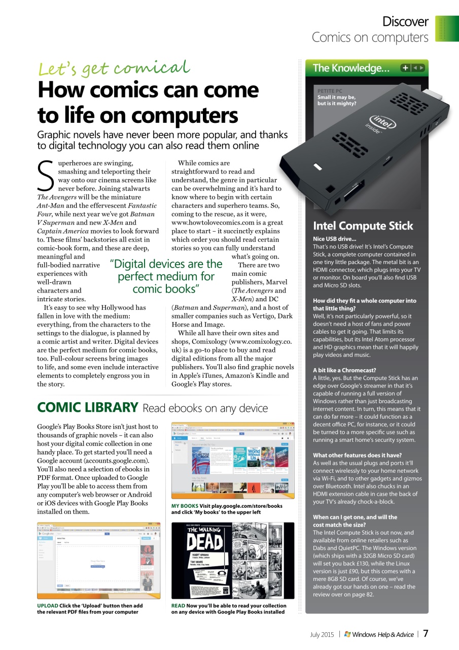 Windows Help & Advice Preview Pages