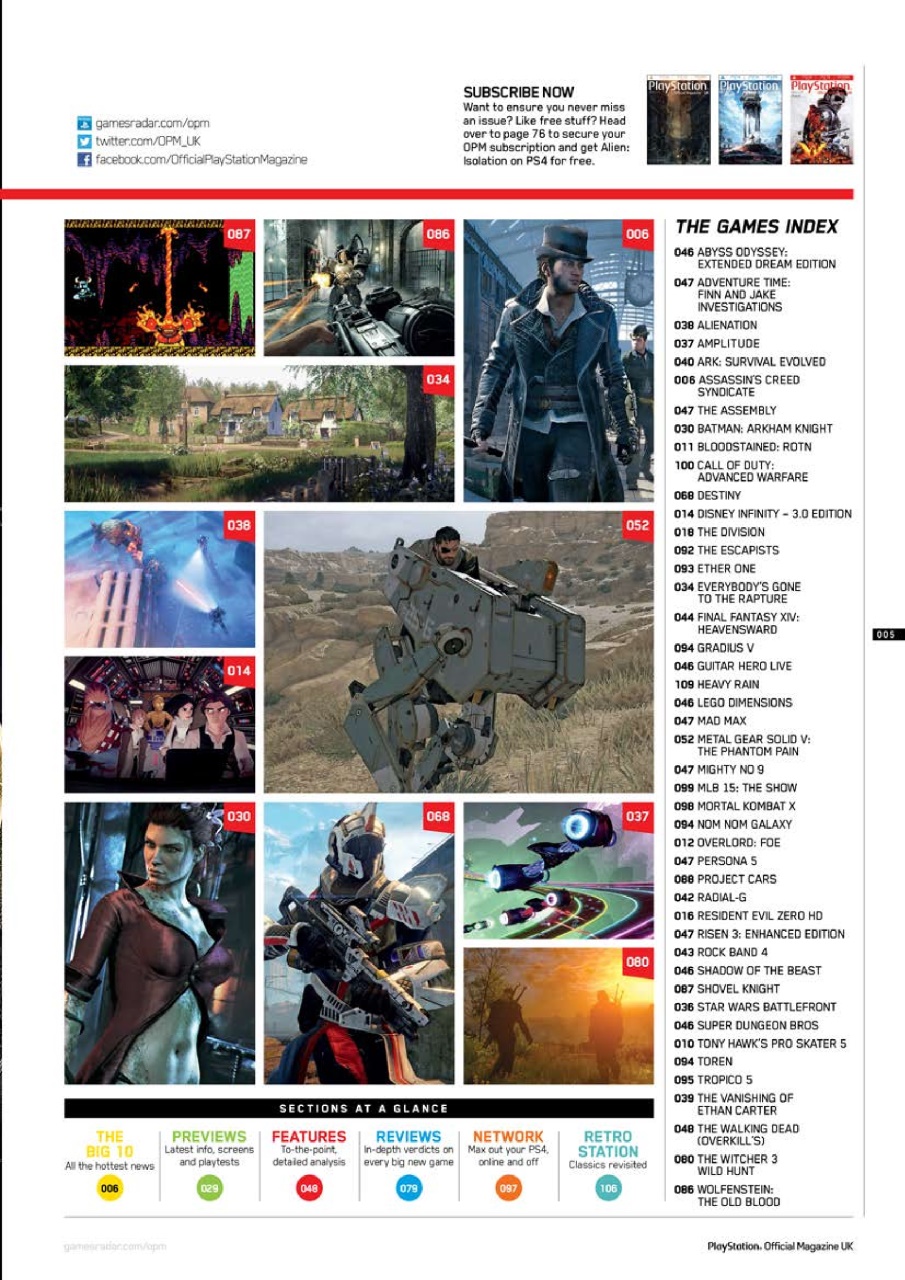 PLAY Magazine Preview Pages