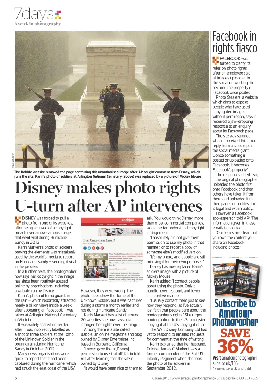 Amateur Photographer Preview Pages