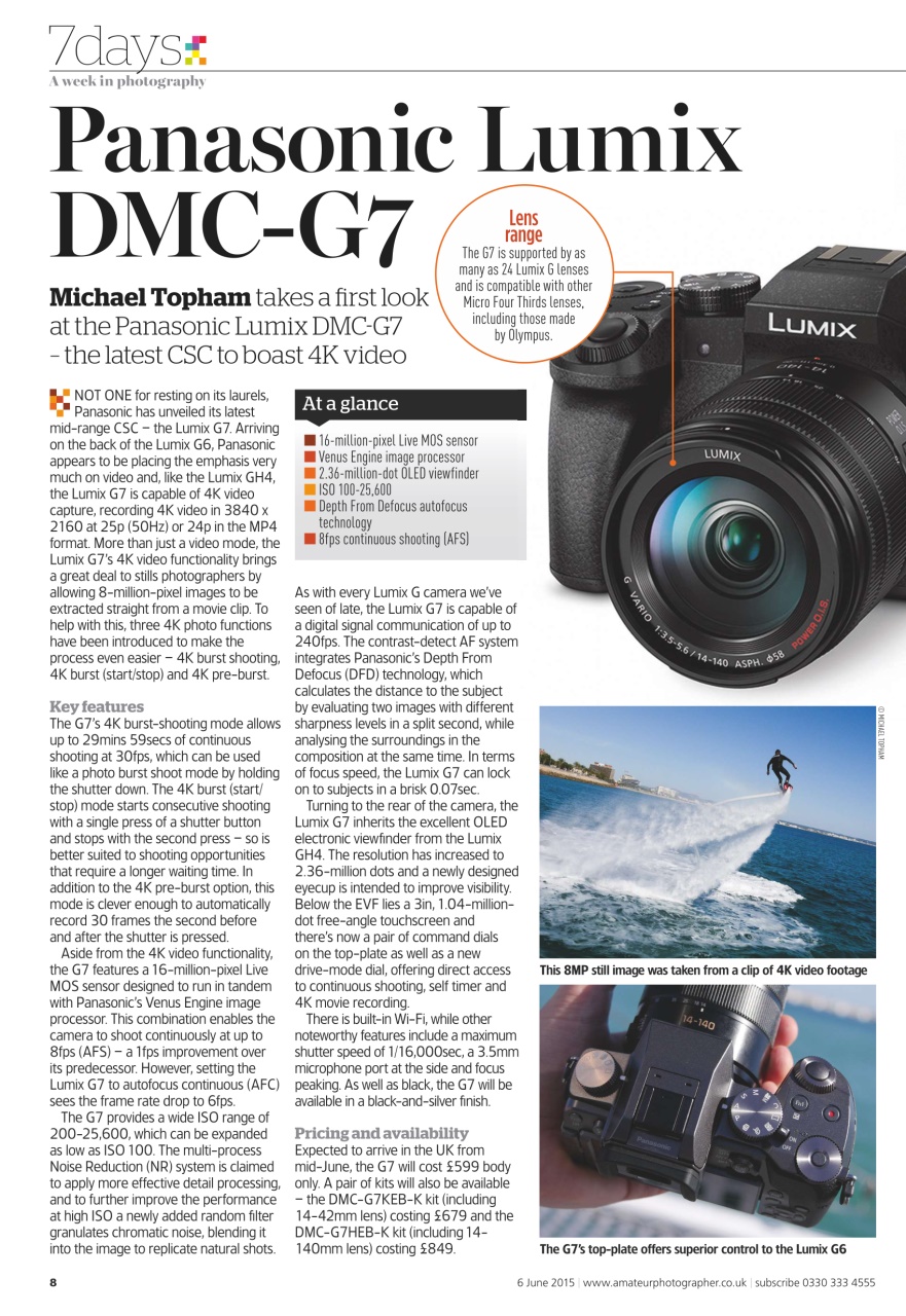 Amateur Photographer Preview Pages