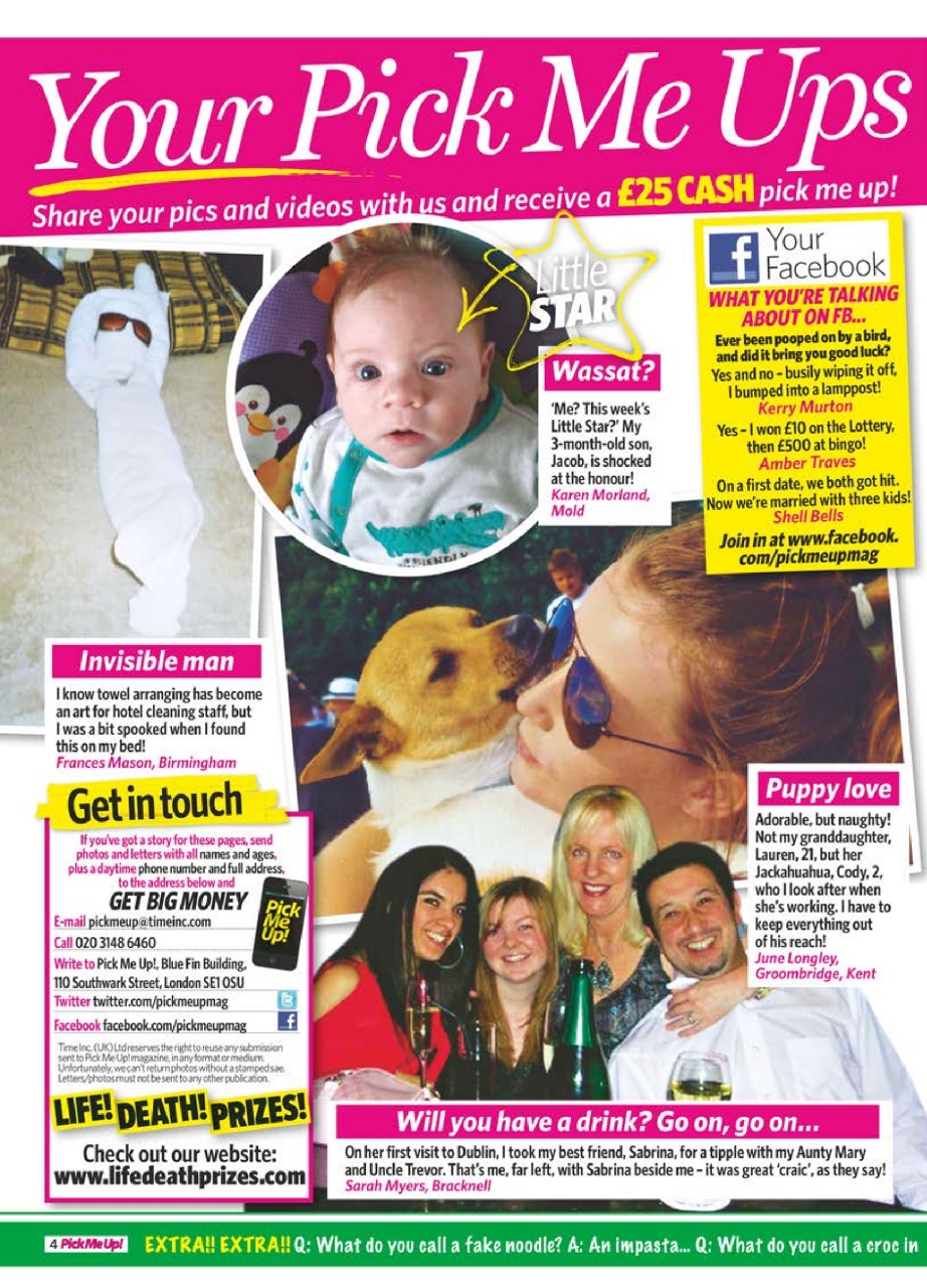 Pick Me Up Preview Pages