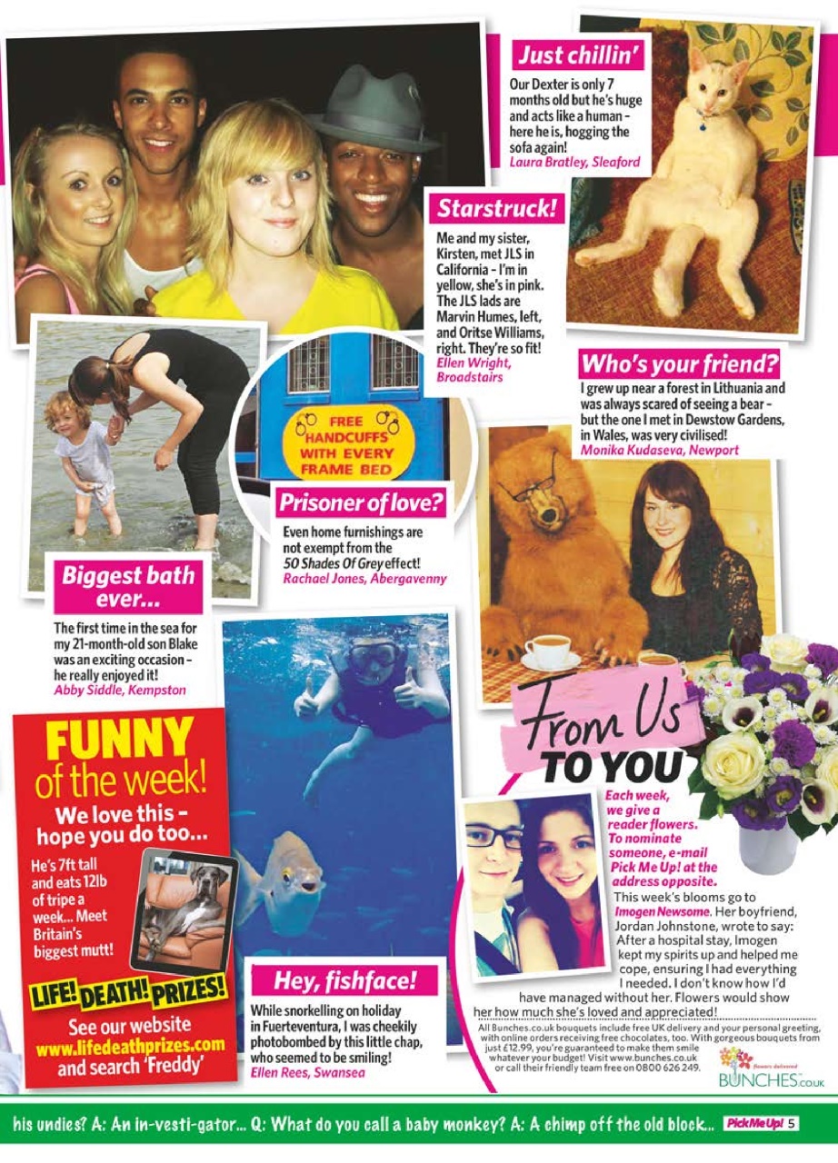 Pick Me Up Preview Pages