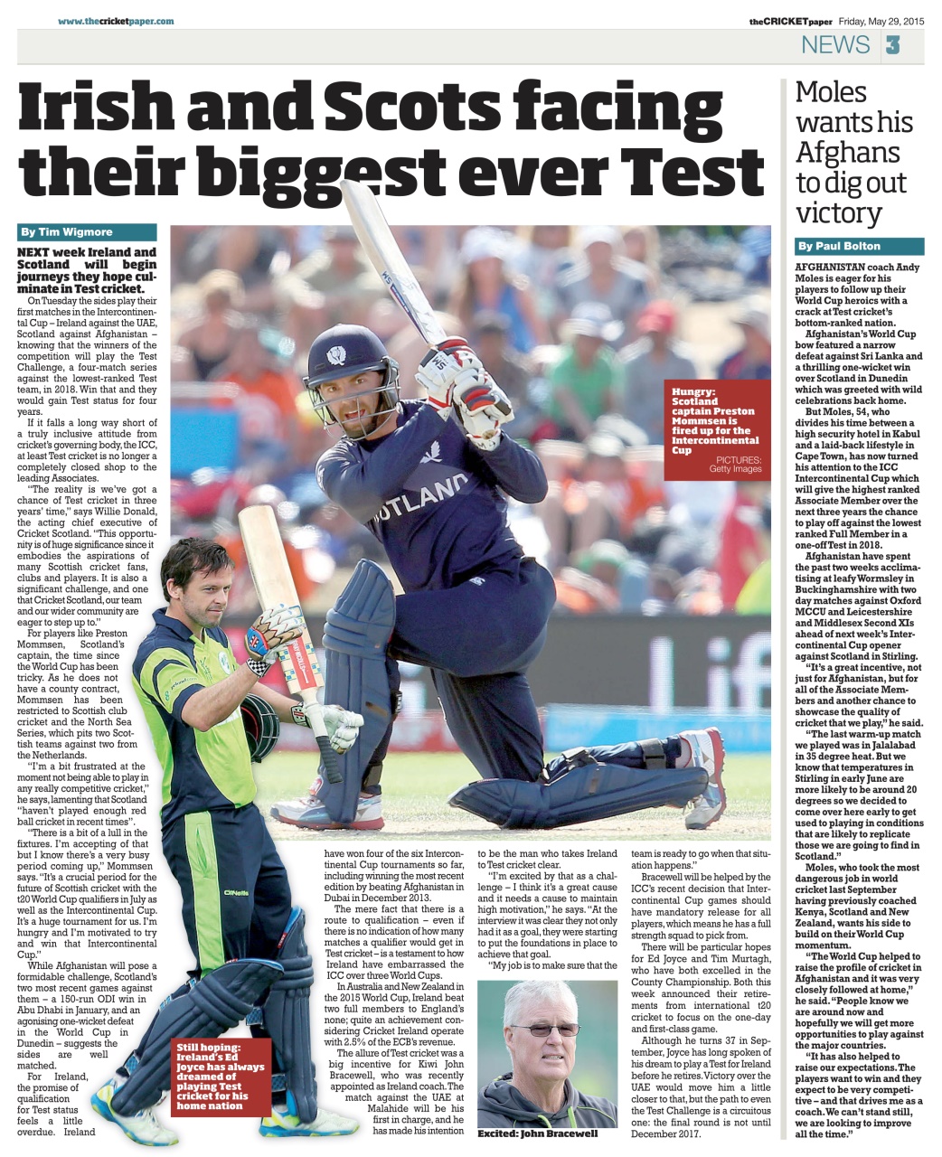 The Cricket Paper Preview Pages