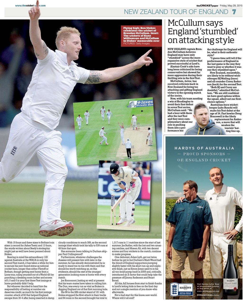 The Cricket Paper Preview Pages