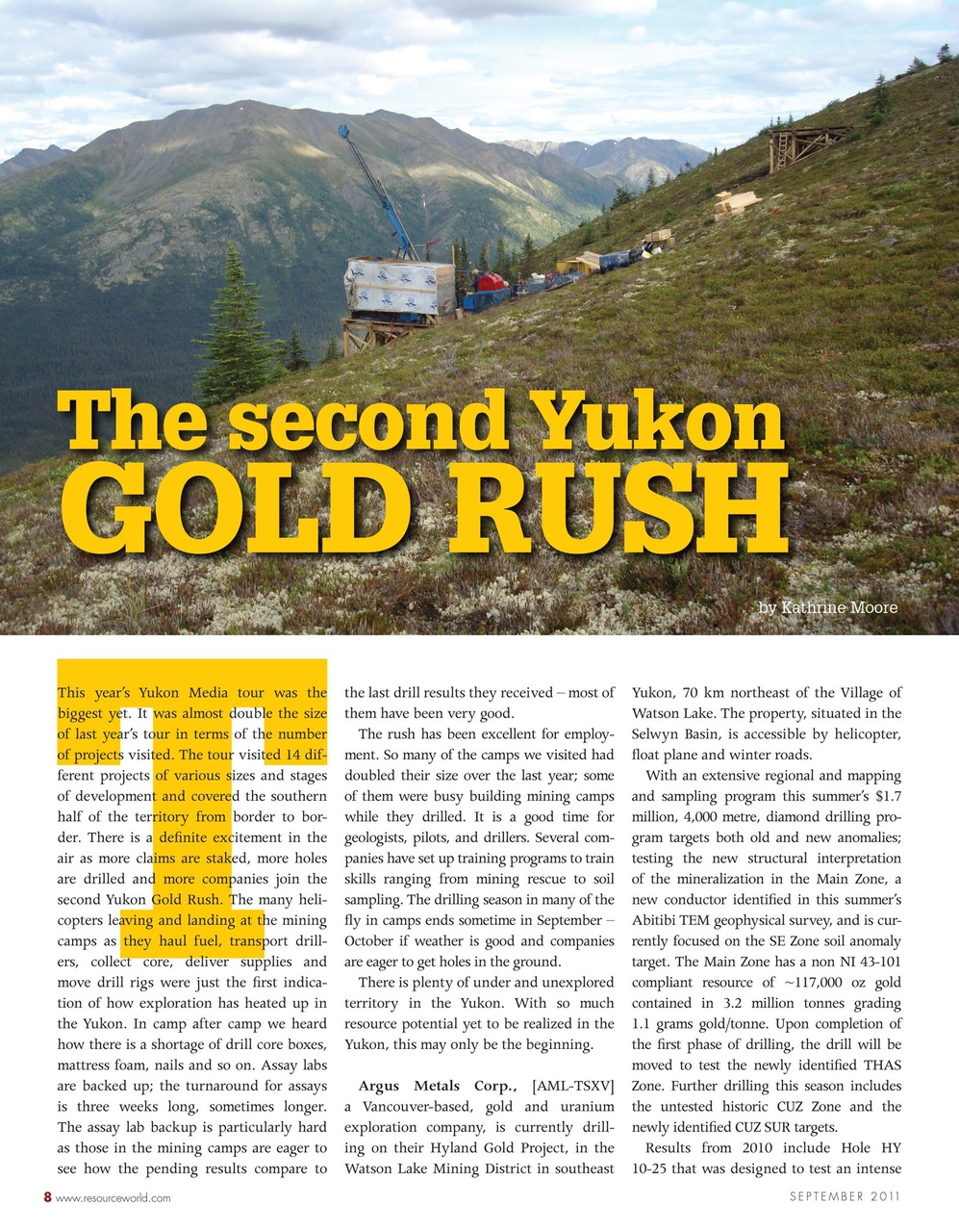 Resource World Preview Pages