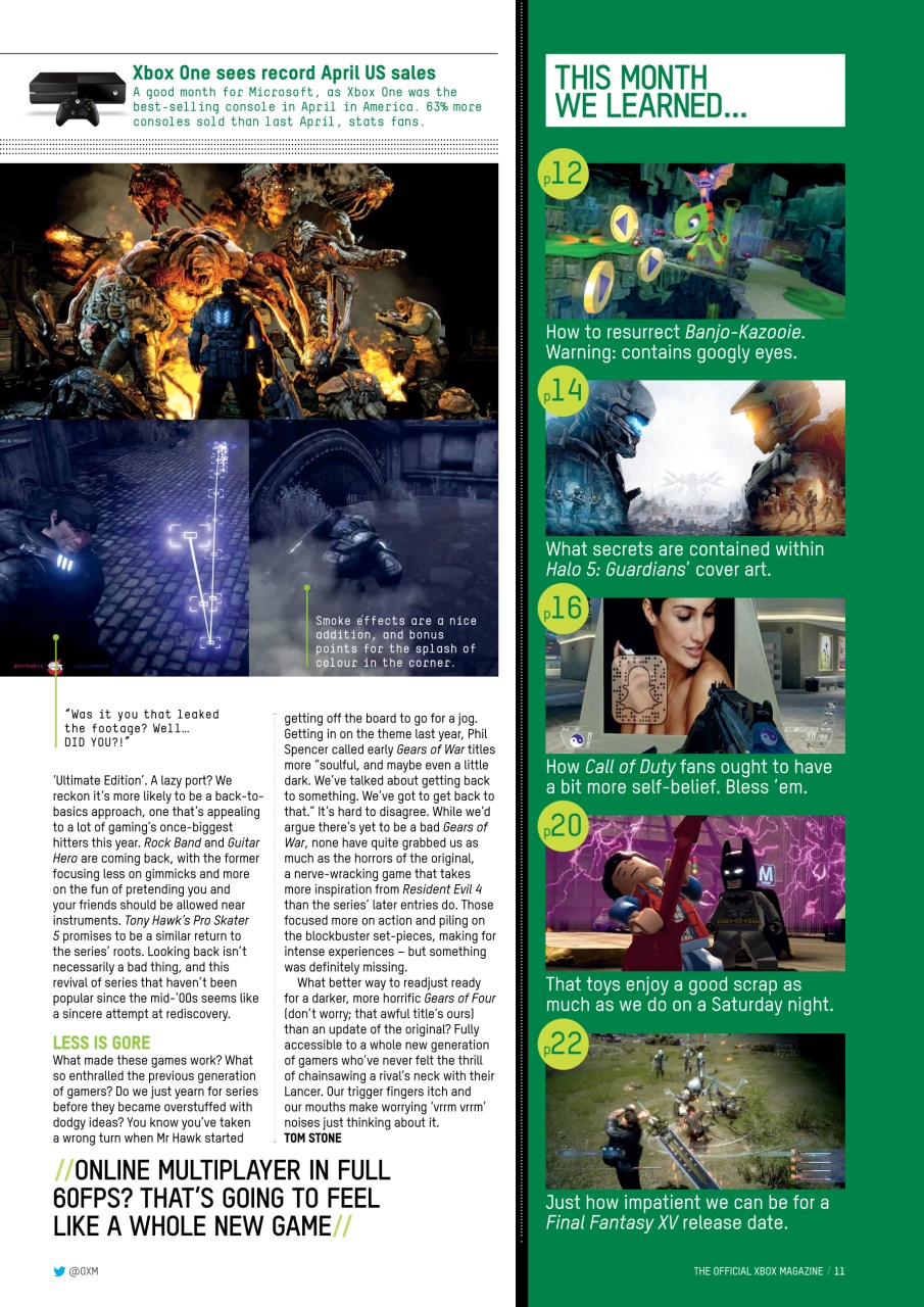 Official Xbox Magazine (UK Edition) Preview Pages