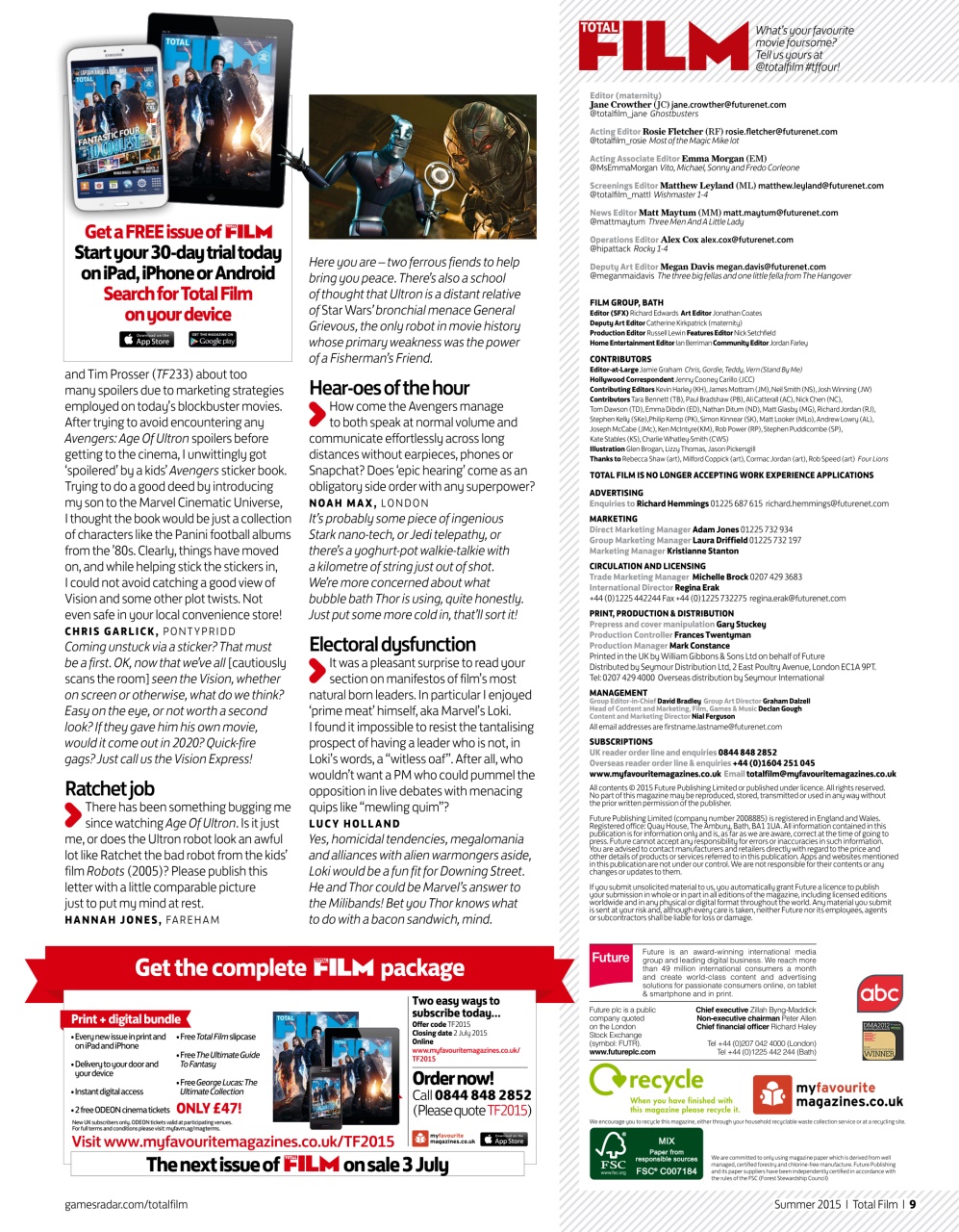 Total Film Preview Pages