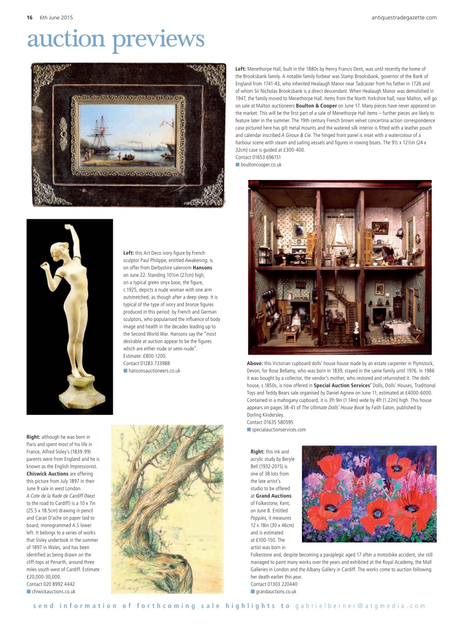 Antiques Trade Gazette Preview Pages