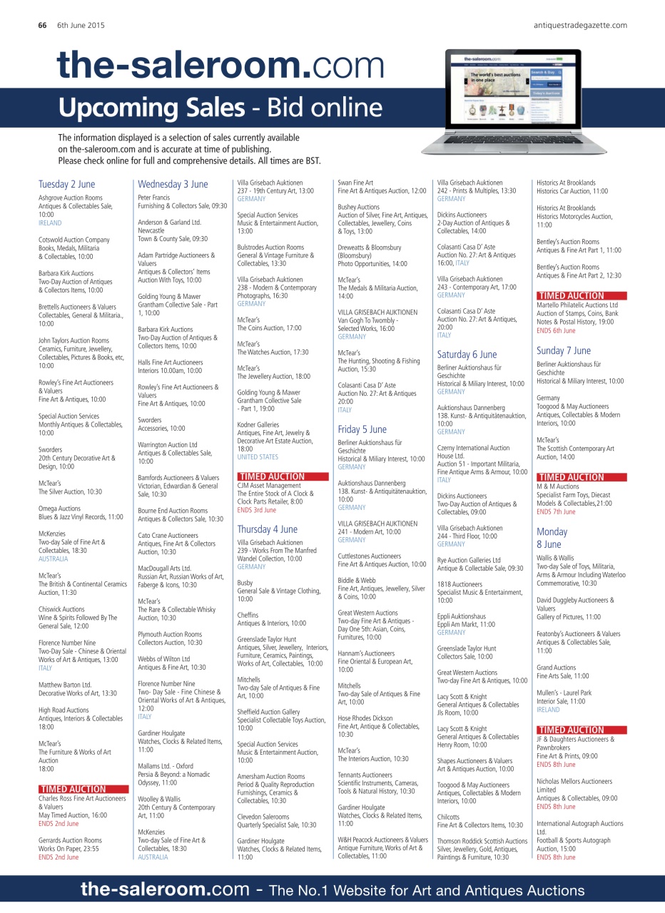 Antiques Trade Gazette Preview Pages