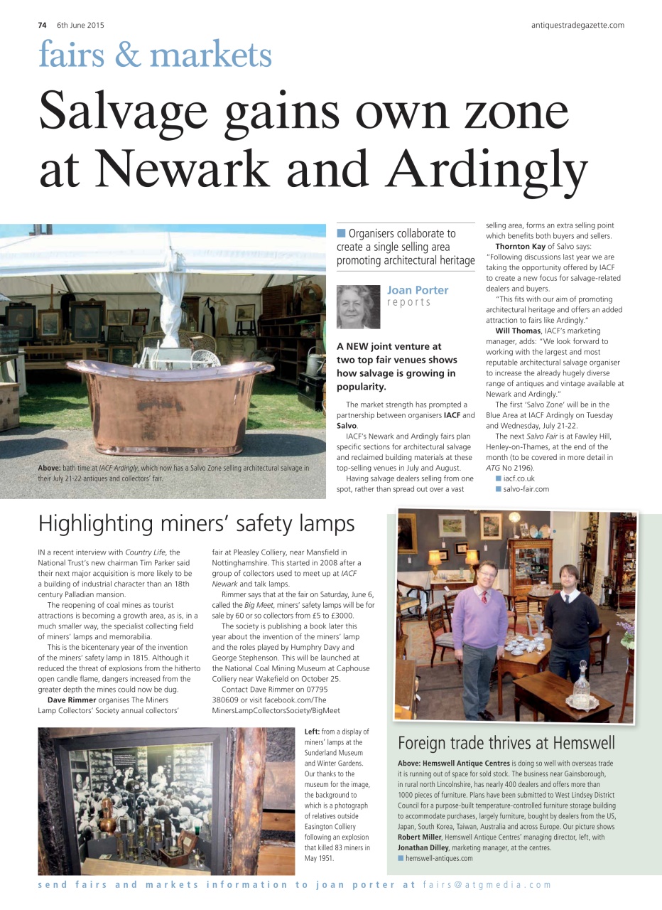 Antiques Trade Gazette Preview Pages