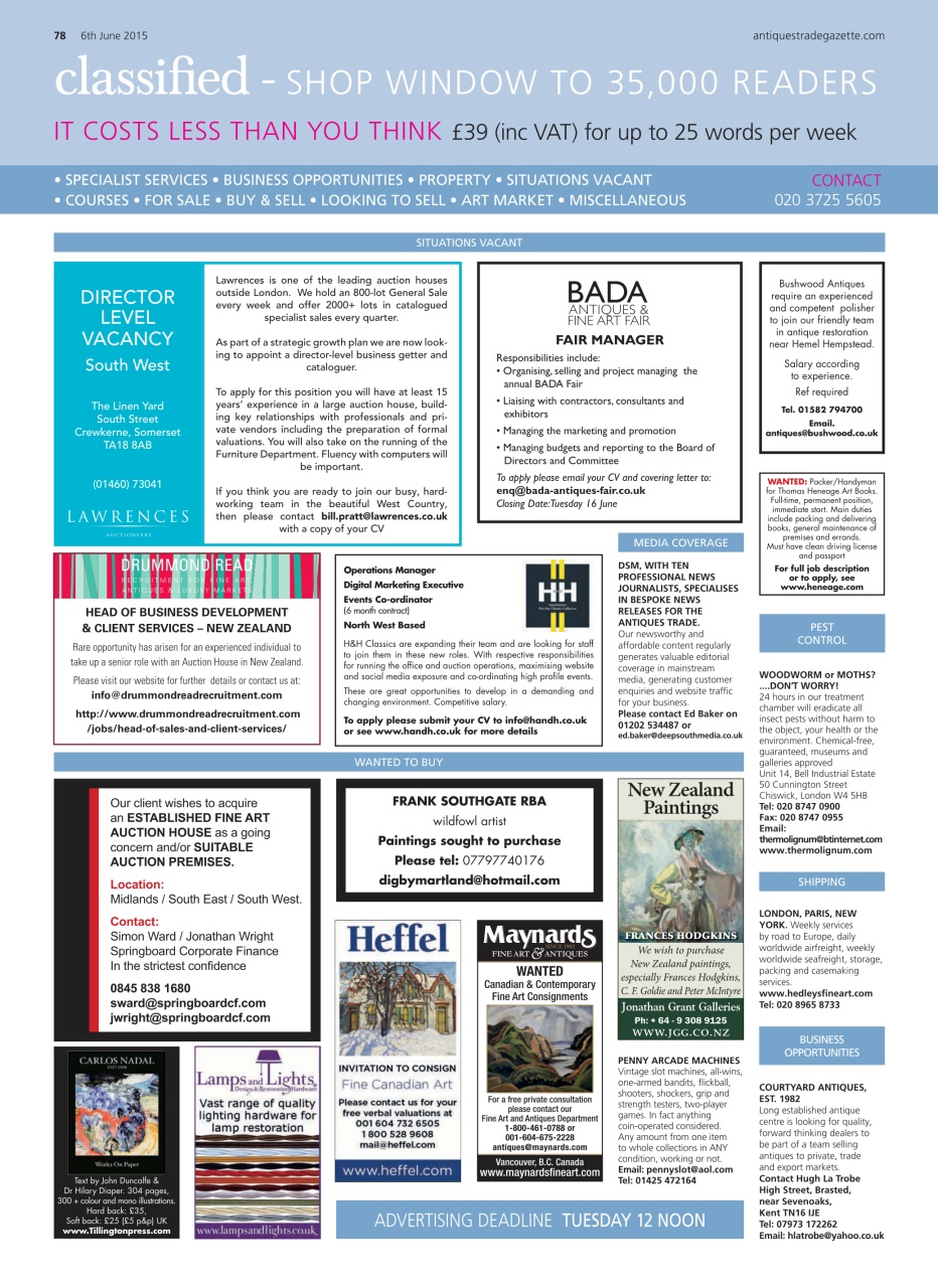 Antiques Trade Gazette Preview Pages