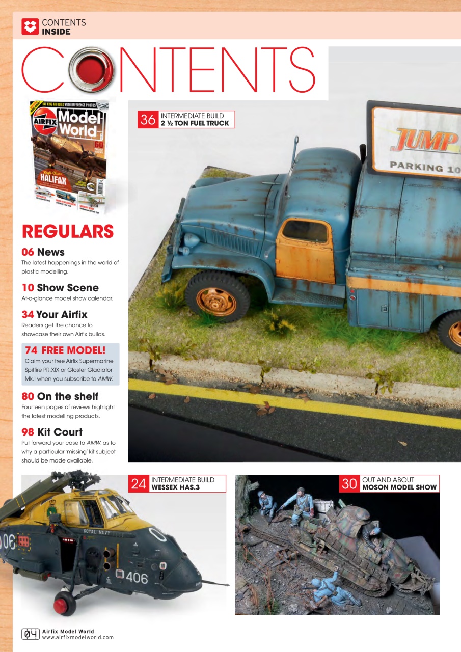 Airfix Model World Preview Pages