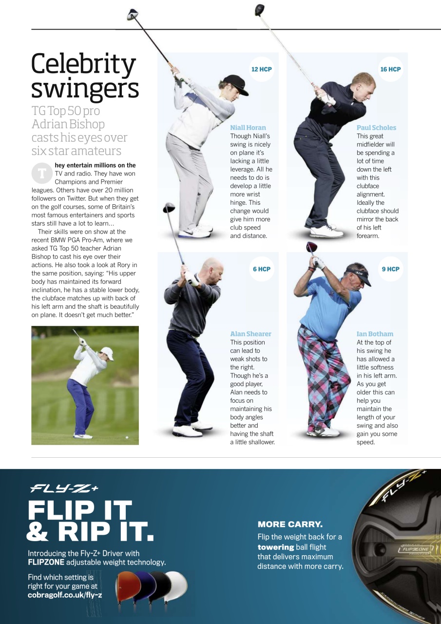 Today's Golfer Preview Pages