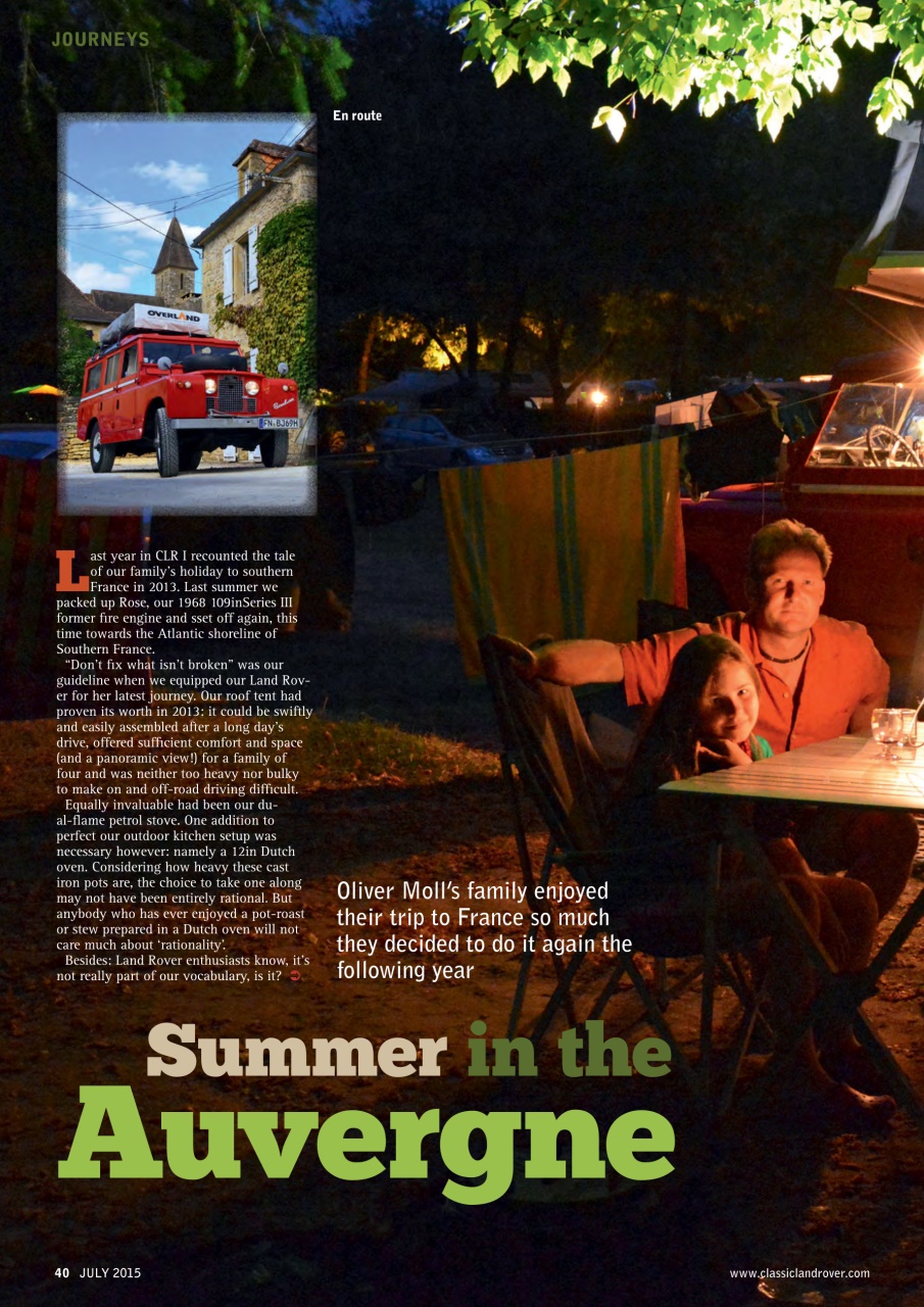 Classic Land Rover Magazine Preview Pages