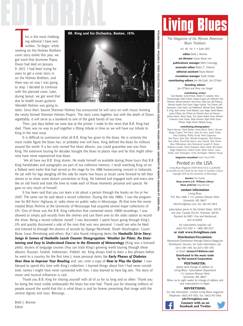 Living Blues Preview Pages