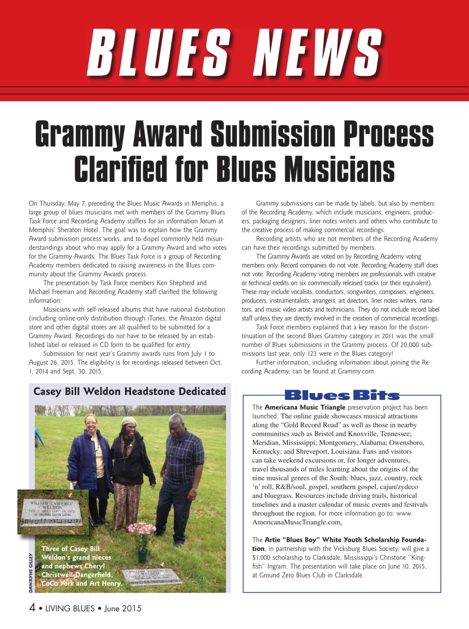 Living Blues Preview Pages