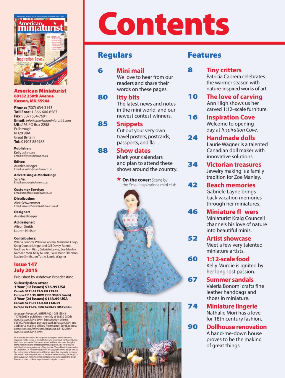 American Miniaturist Preview Pages