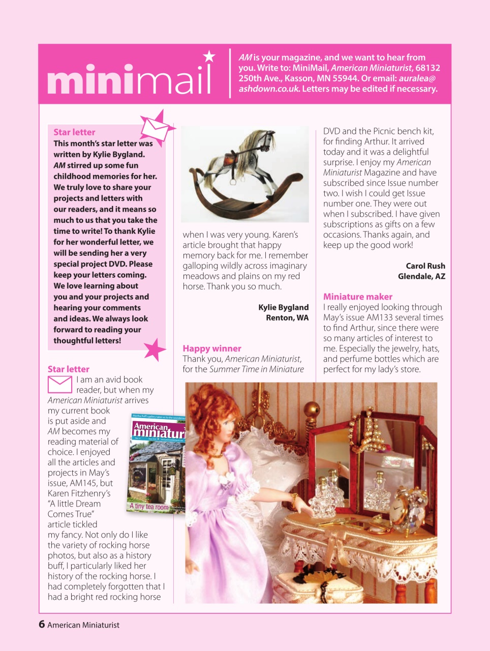 American Miniaturist Preview Pages