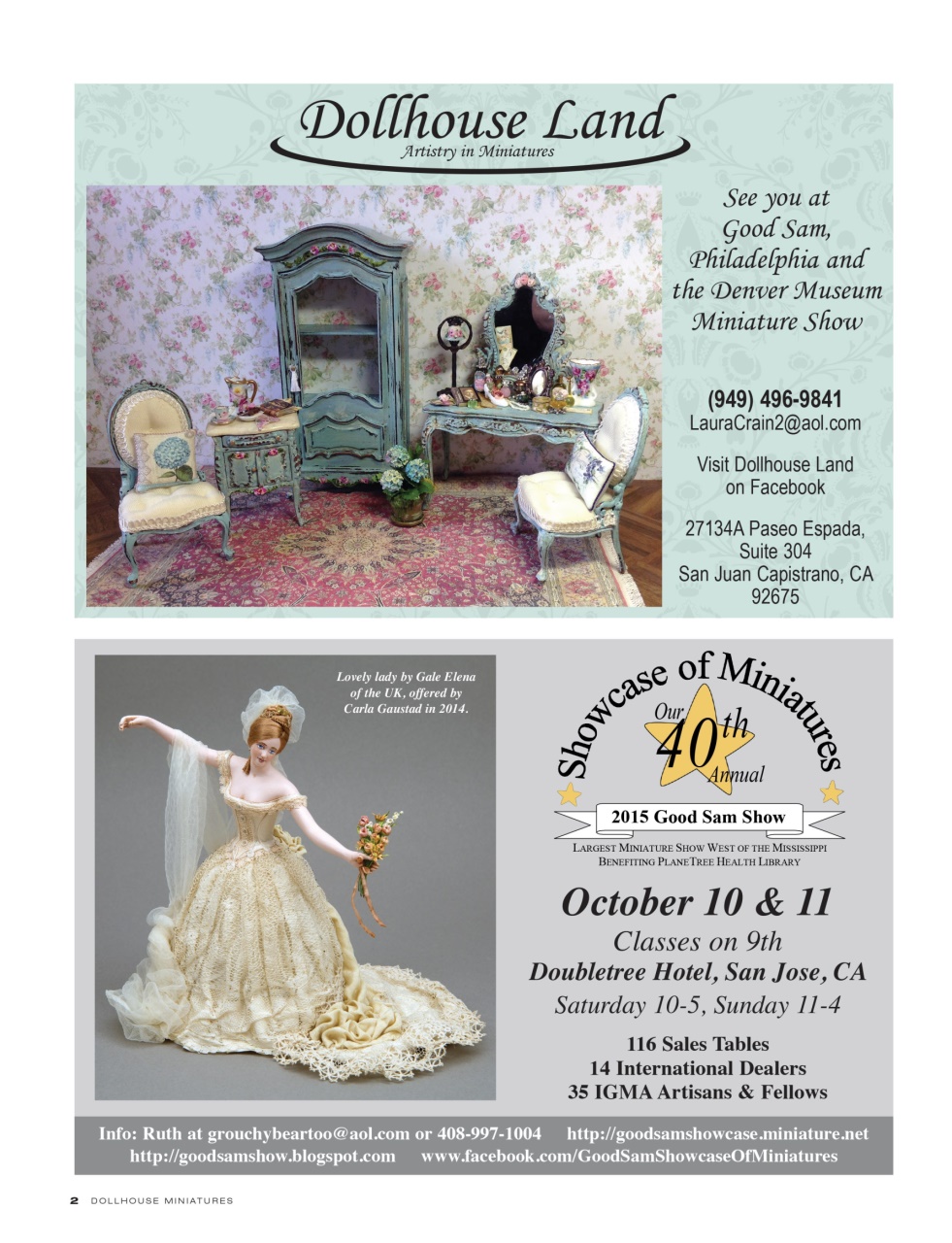 Dollhouse Miniatures Preview Pages