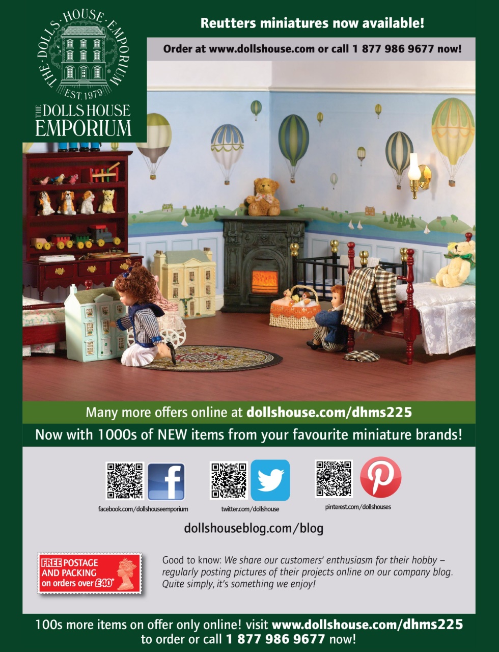 Dollhouse Miniatures Preview Pages