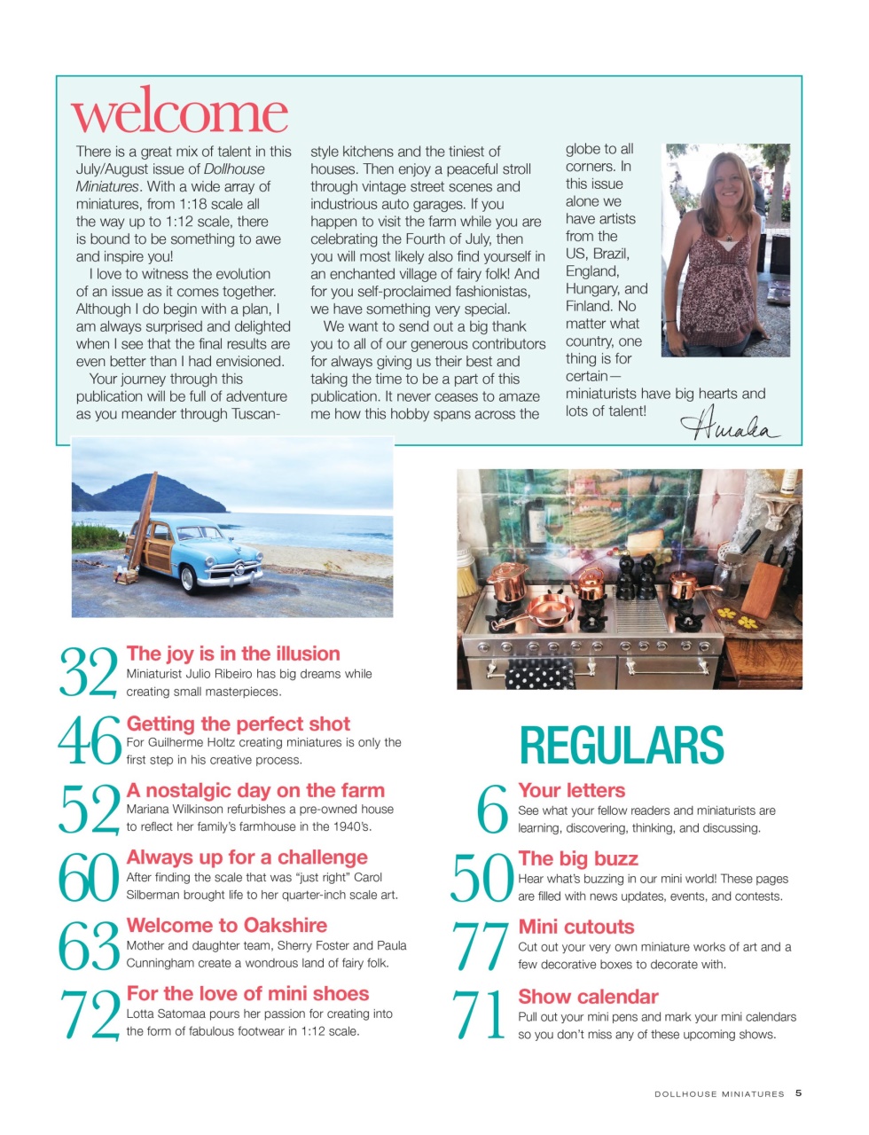 Dollhouse Miniatures Preview Pages