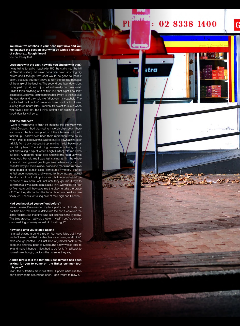Skateboarder's Journal Australia Preview Pages