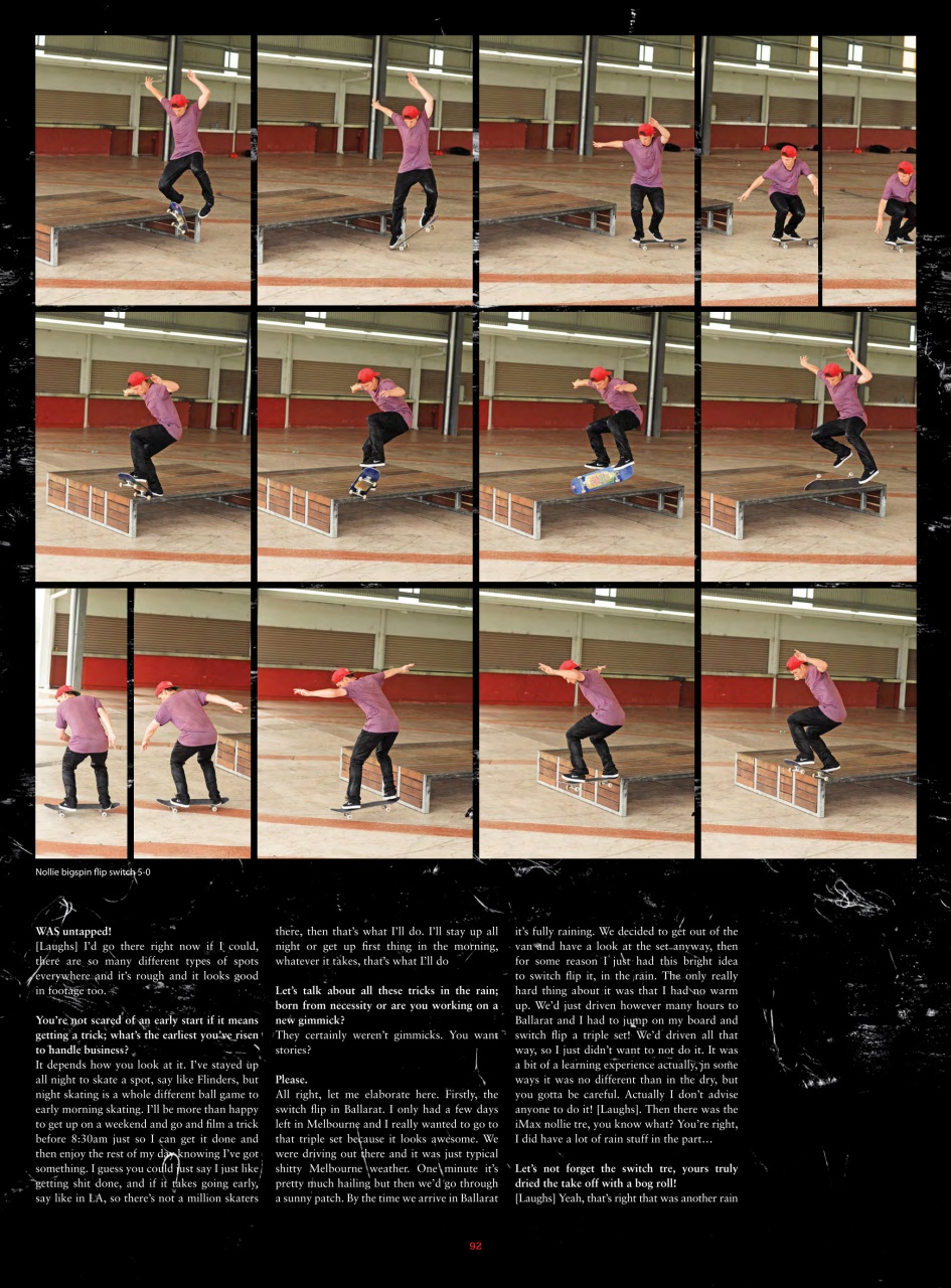 Skateboarder's Journal Australia Preview Pages