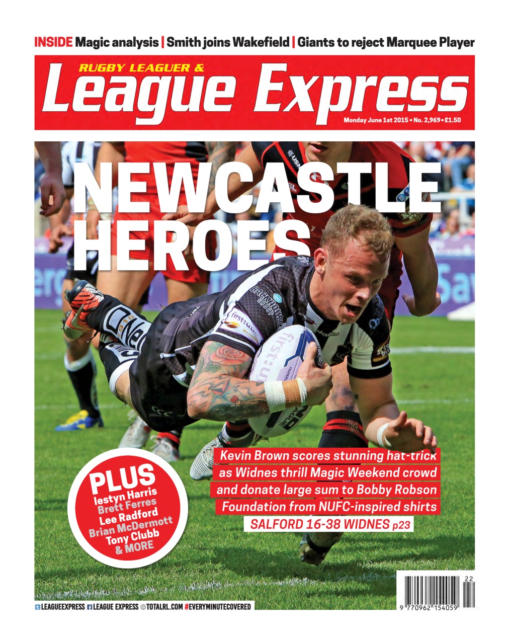 League Express Preview Pages