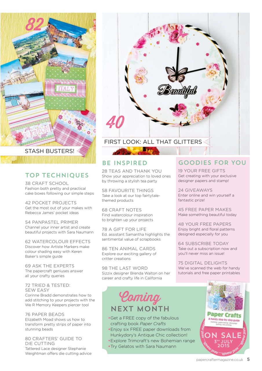 PaperCrafter Preview Pages