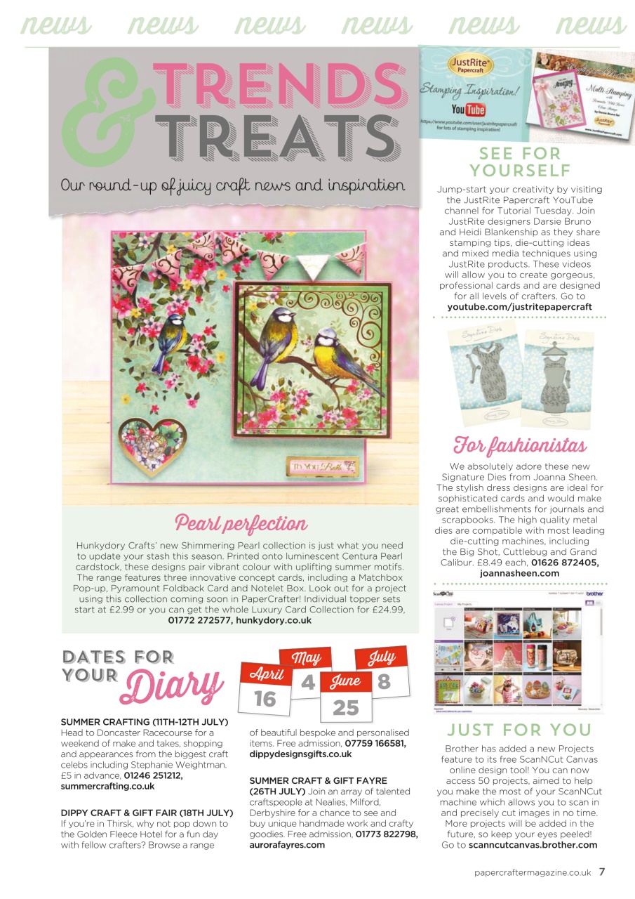 PaperCrafter Preview Pages