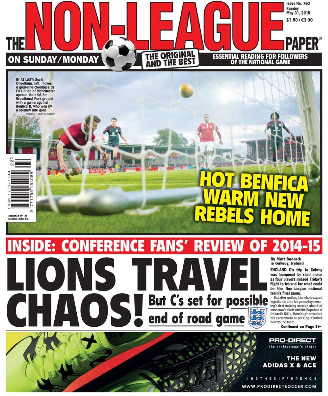 The Non-League Football Paper Preview Pages