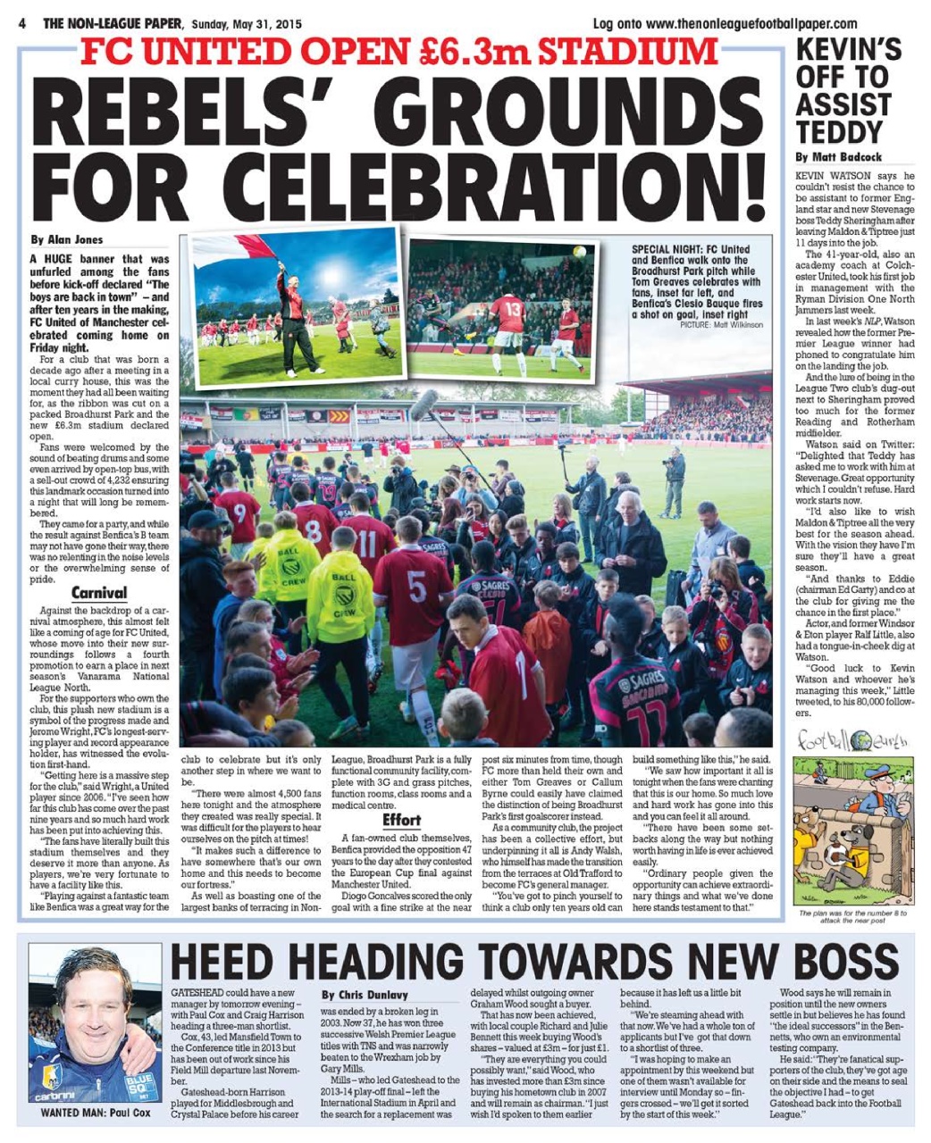 The Non-League Football Paper Preview Pages