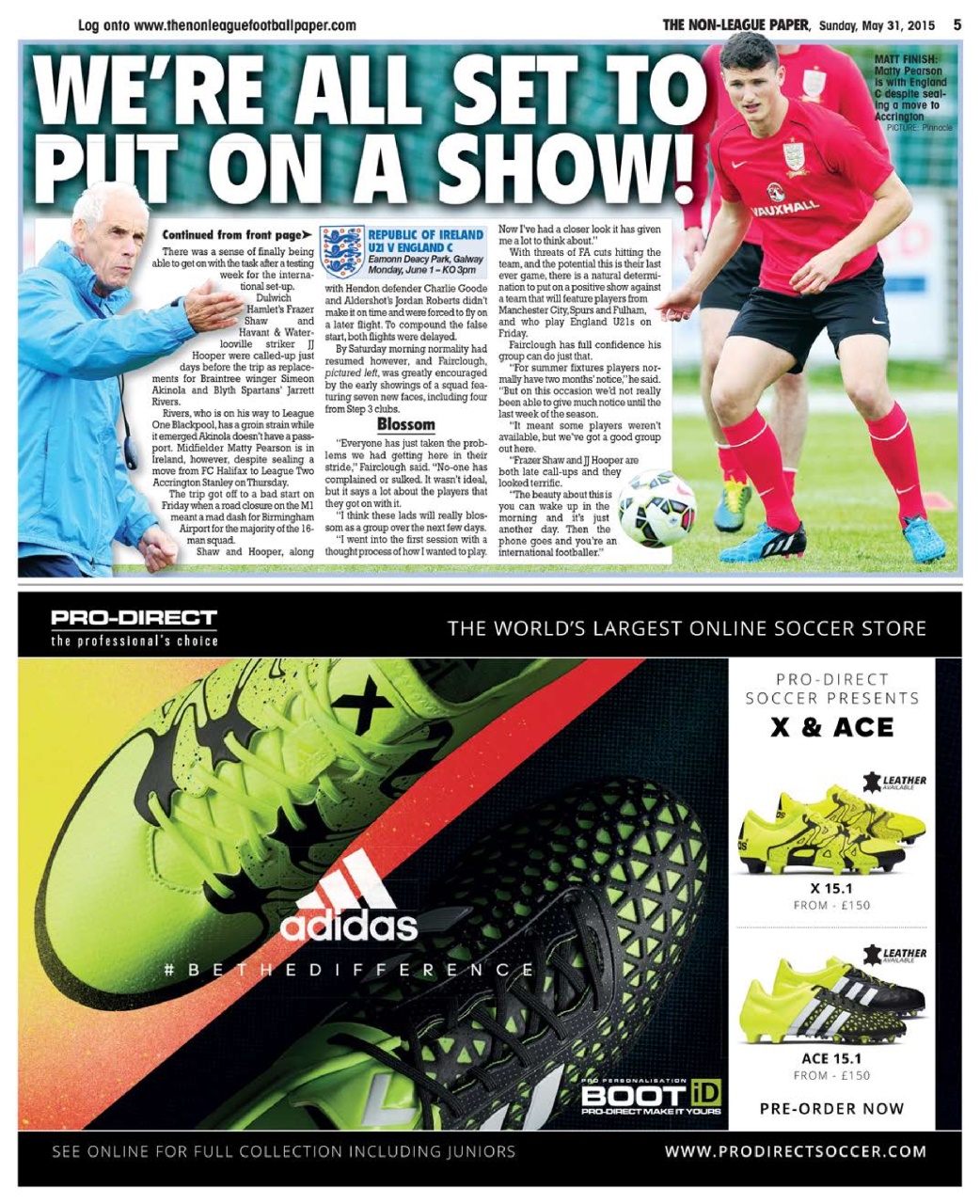 The Non-League Football Paper Preview Pages