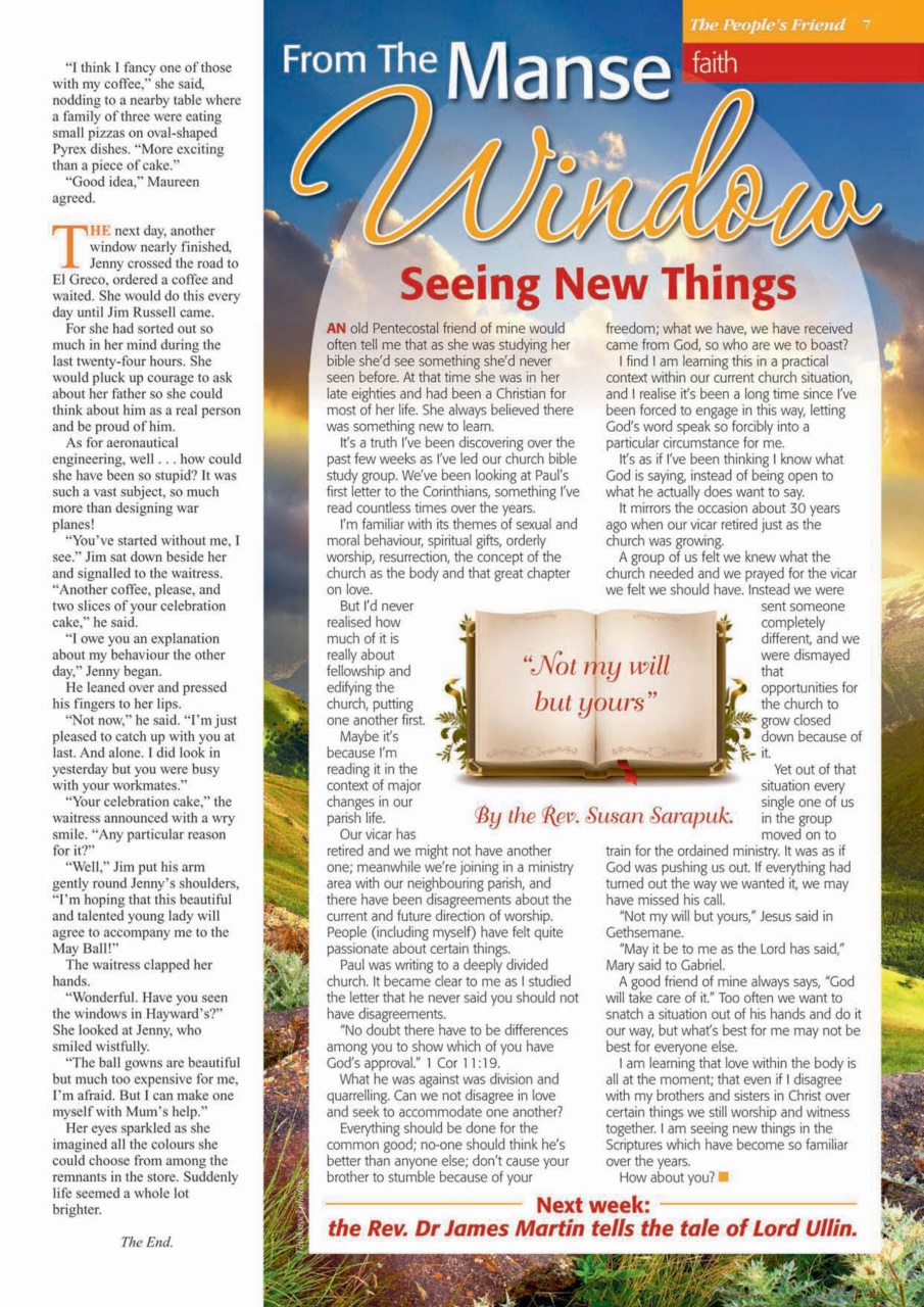 The People’s Friend Preview Pages