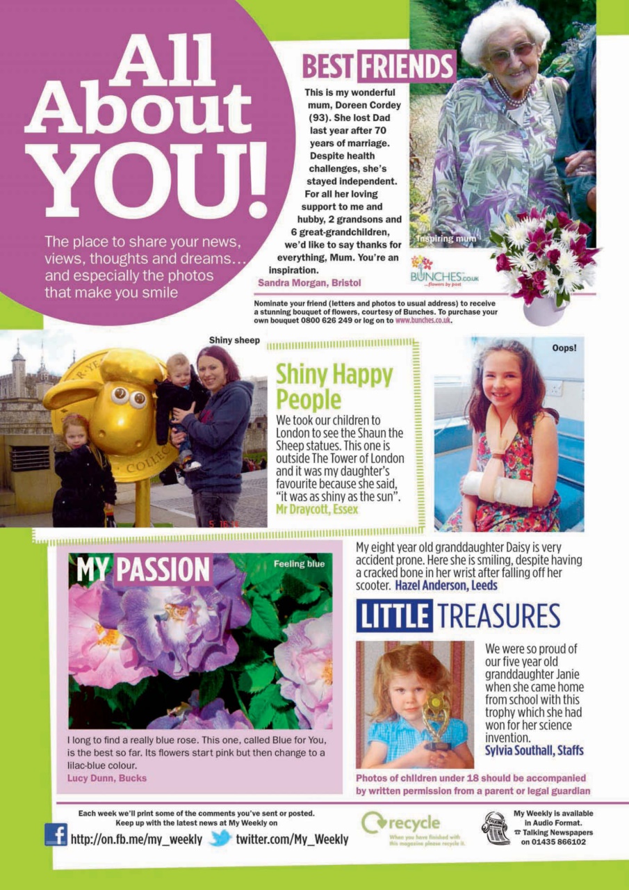 My Weekly Preview Pages